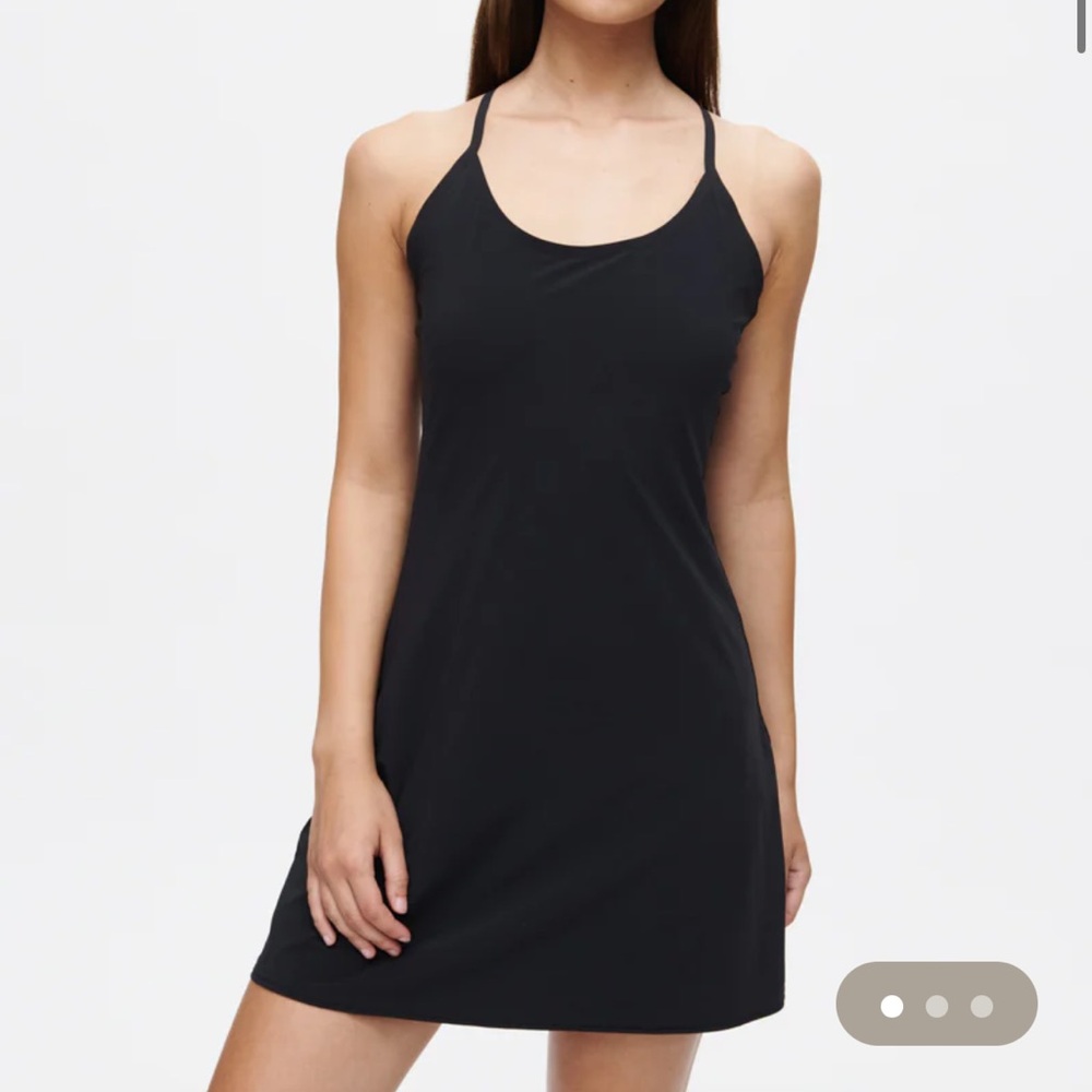 Outdoor Voices Black Exercise Dress